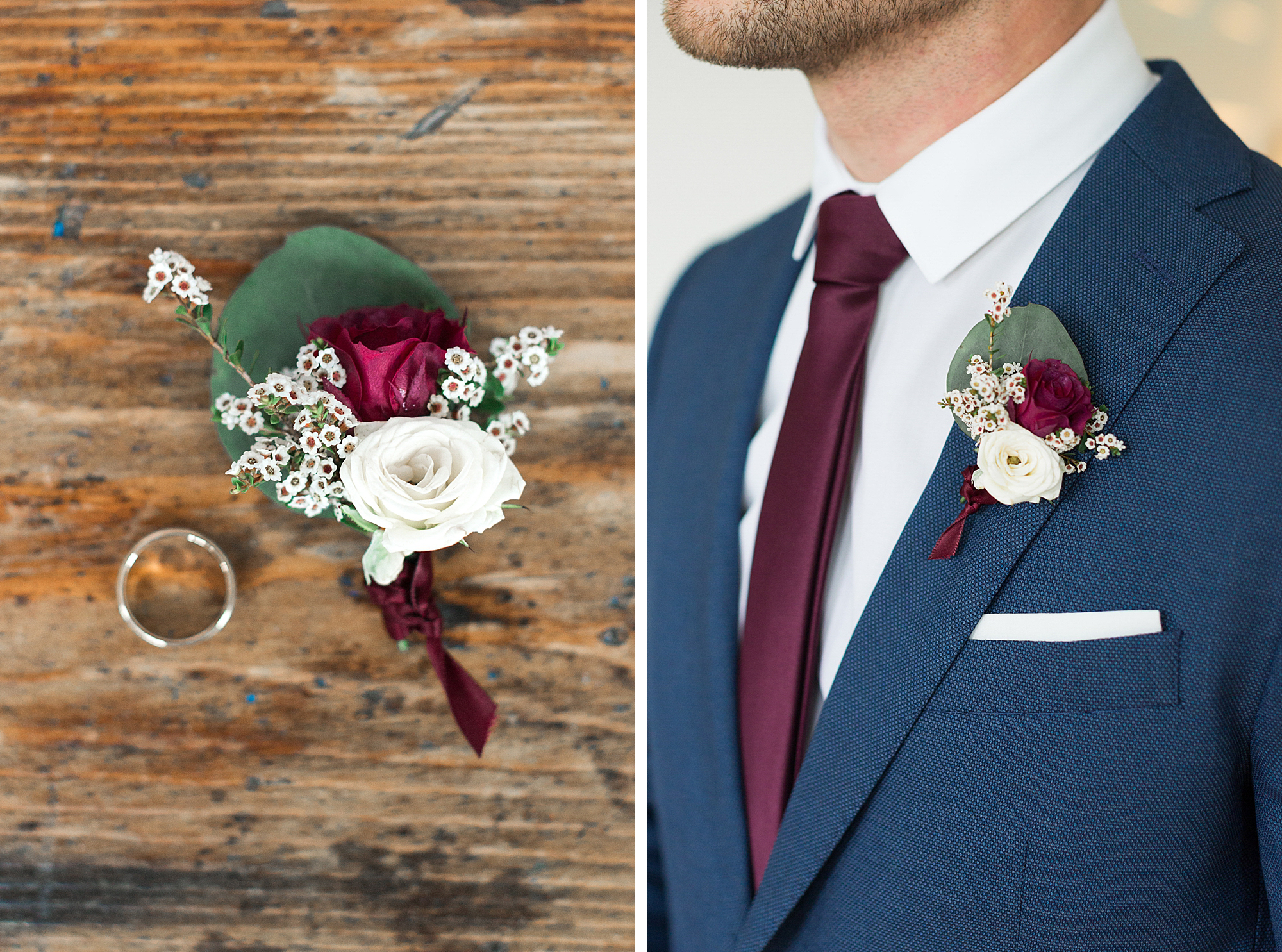 Burgundy Fall Wedding at Oceanstone Seaside Resort