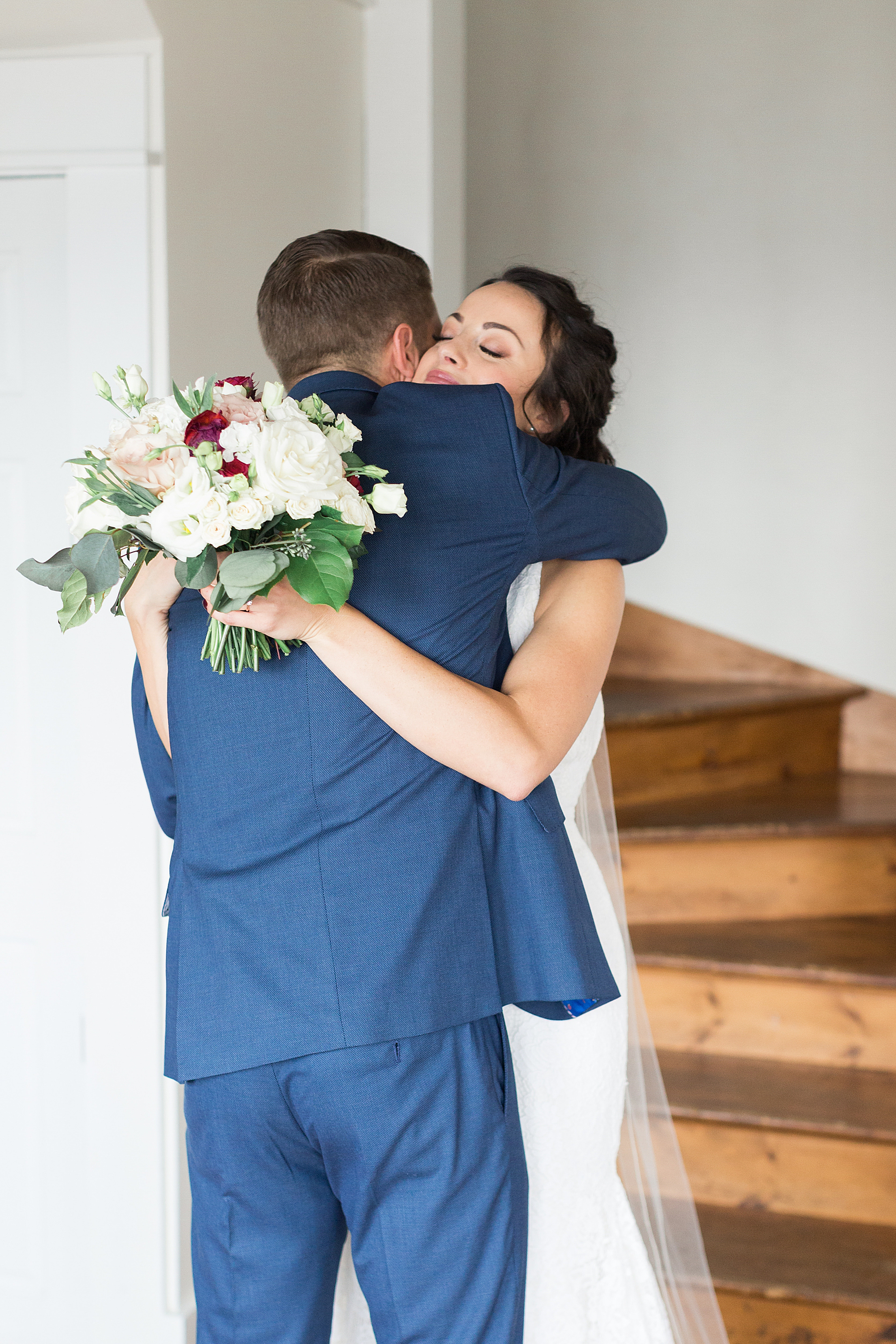 Burgundy Fall Wedding at Oceanstone Seaside Resort